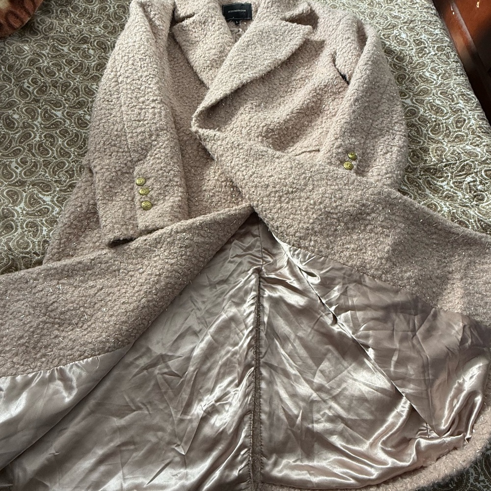 BCBGMaxAzria Tan Teddy Jacket - Picture 5 of 6